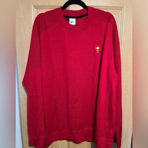 Nike Men's Tiger Woods Knit Crew Sweater- Rare